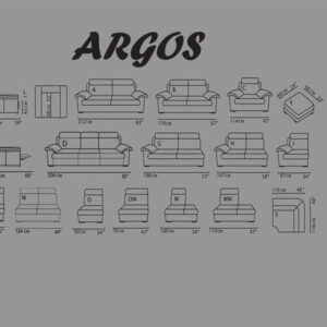МОДУЛЕН ДИВАН argos