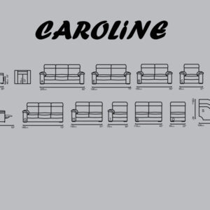 МОДУЛЕН ДИВАН caroline