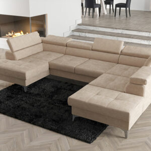 ъглов диван toscania max ii с функция сън и ракла