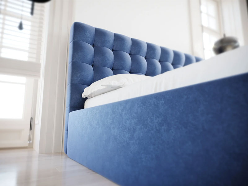тапицирано легло с ракла loft