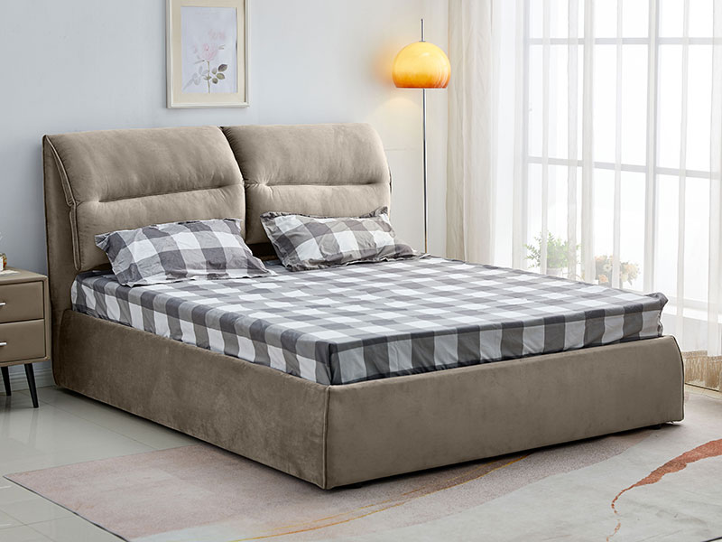 тапицирано легло с ракла venti xs 160 (angela) капучино