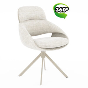 дизайнерски стол victoria с въртяща се седалка