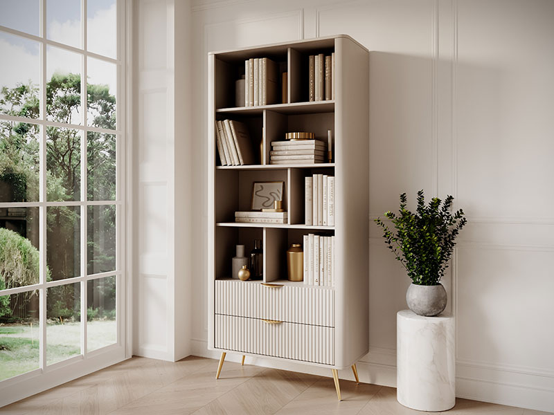 етажерка две чекмеджета бежово lante las a