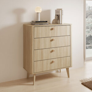 малък скрин с чекмеджета дъб бариста viki b las