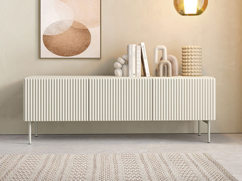 малък тв шкаф с три врати muti f las