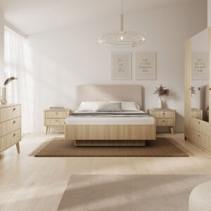 спален комплект дъб бариста viki las