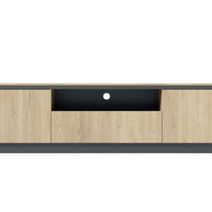 тв шкаф с три врати в дъб