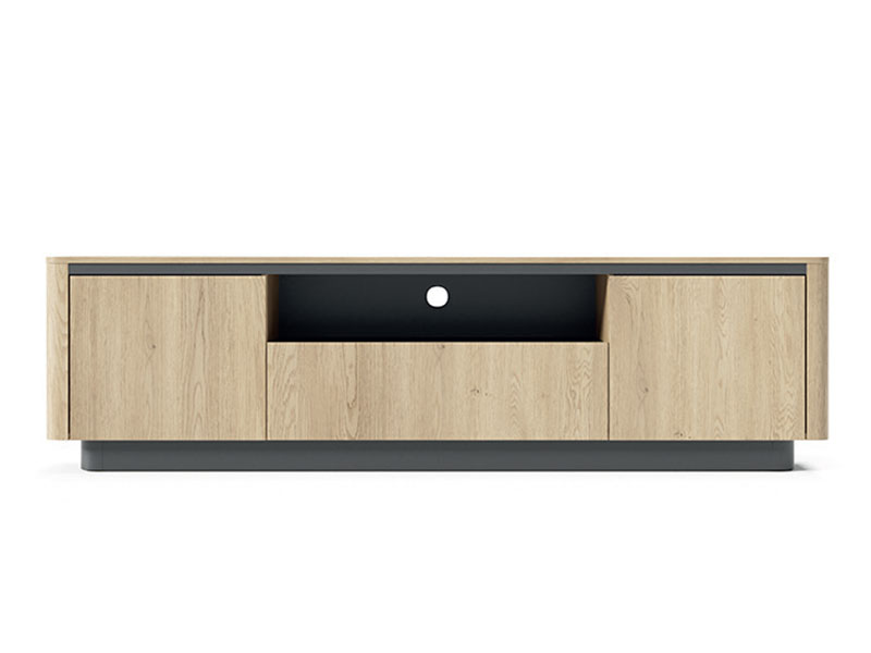 тв шкаф с три врати в дъб