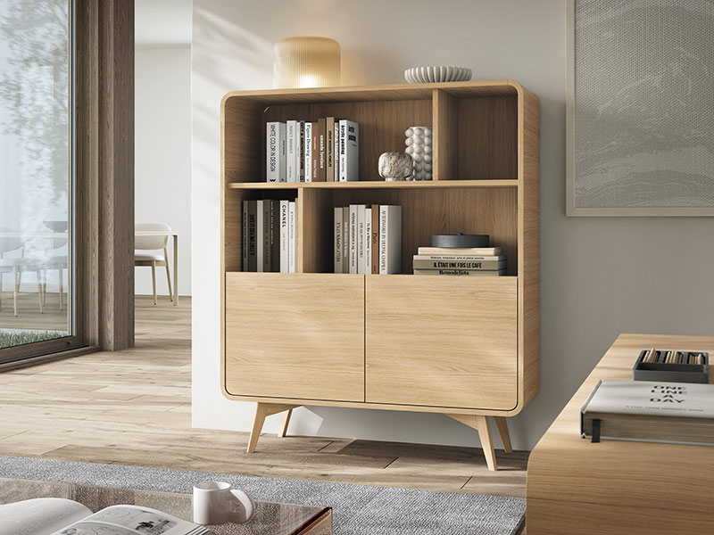 шкаф-етажерка helion rg108 pia дъб винченца