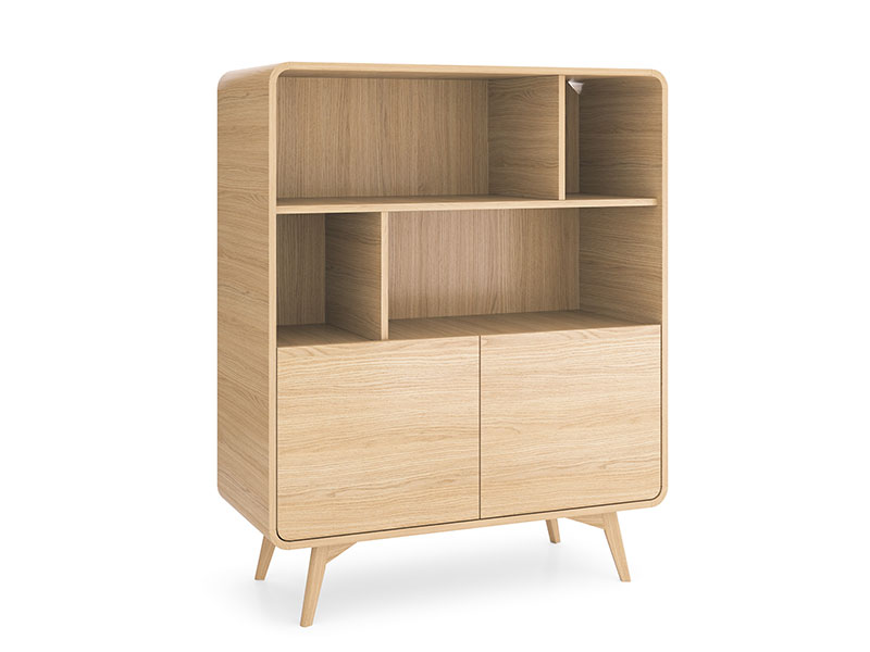 шкаф-етажерка helion rg108 pia дъб винченца