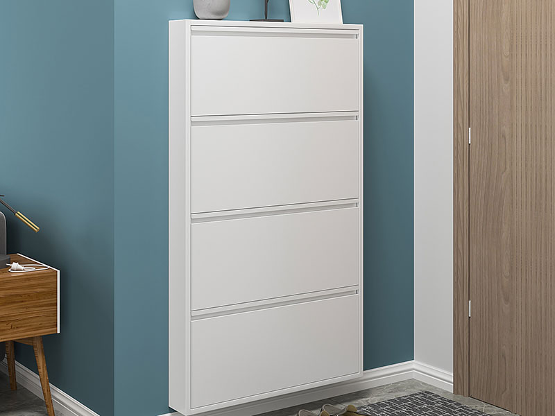 метален шкаф за обувки с четири врати bergen-4