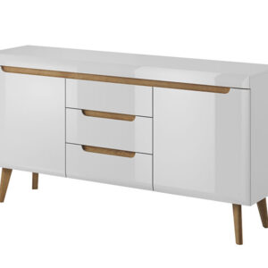 голям скрин с две врати и три чекмеджета nordi nksz160 pia