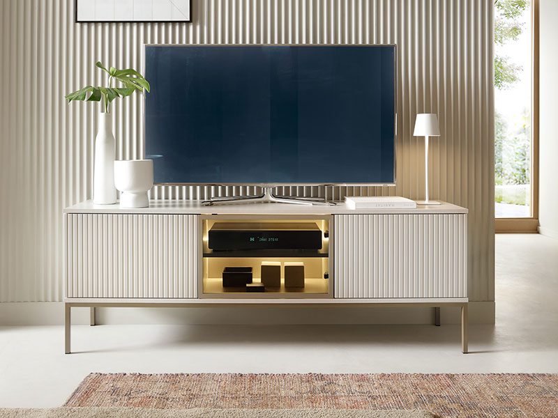 тв шкаф с три врати sento rtv153 pia