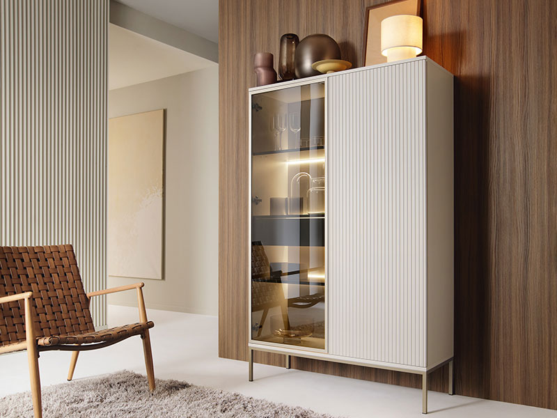 висок шкаф с две врати sento wtsz104 pia