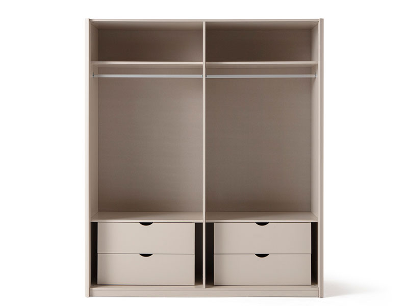 четирикрил гардероб alaska цвят кашмир