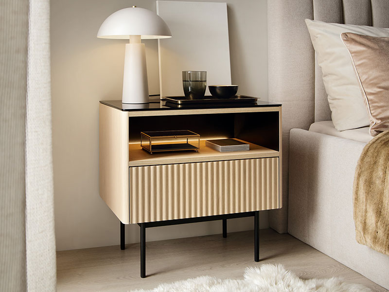 нощно шкафче с чекмедже orta s57 pia