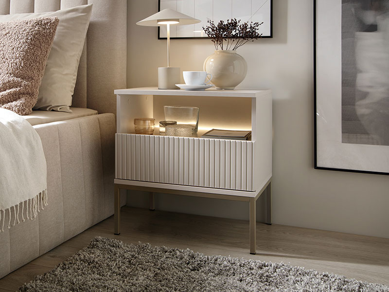 нощно шкафче с чекмедже sento s54 pia