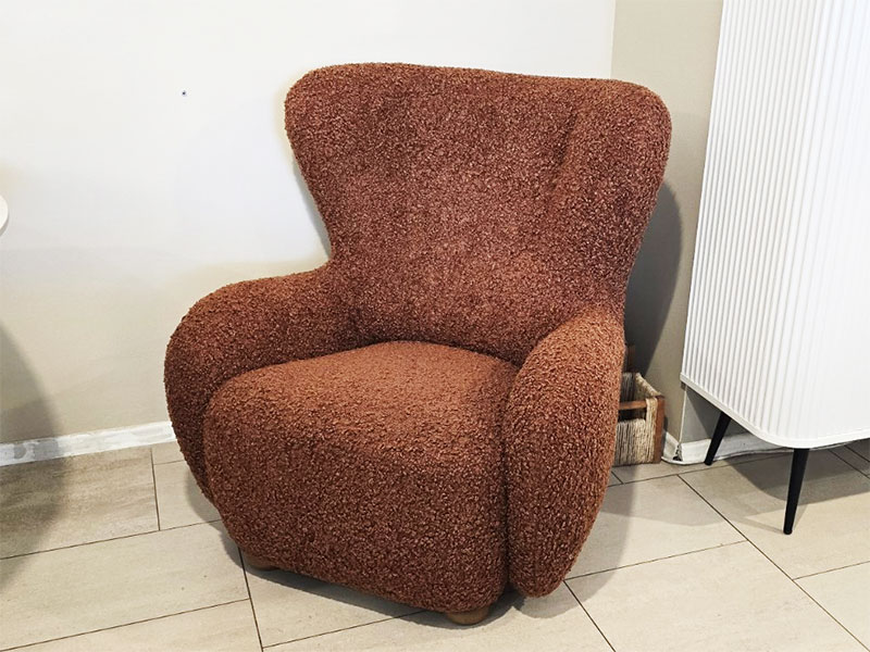 намалено кресло ciro оранжево