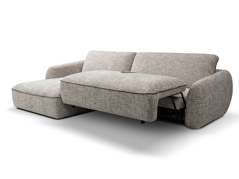 ъглов диван с механизъм за сън elvio beni