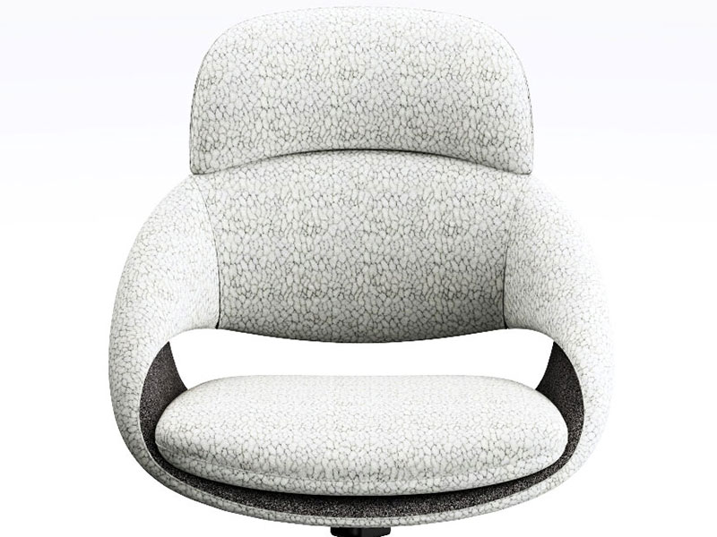 стол victoria с въртяща се седалка черно