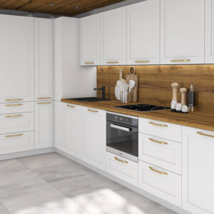 модерна кухня по поръчка mdf pvc optimum